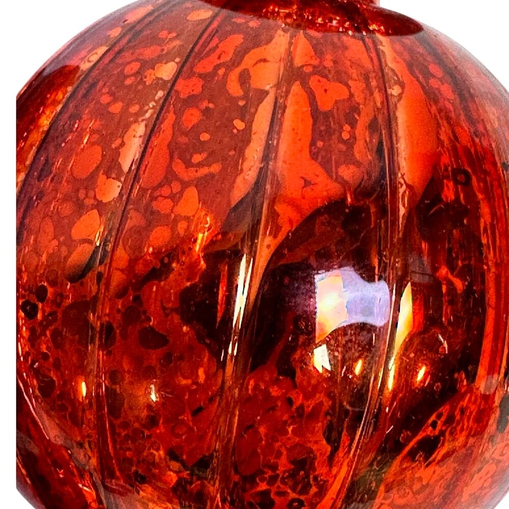 Red Mercury Glass 9" to 11" Vintage Finial Christmas Ornaments-Stunning-Set of 3 - Picture 5 of 7
